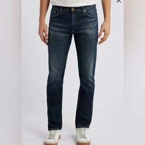 AG Everett Slim Straight Penu Dark Wash Jeans